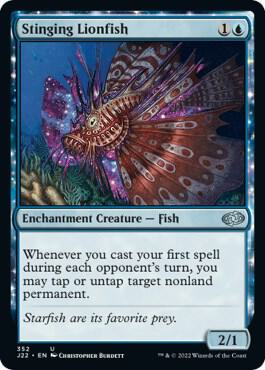 Image for Stinging Lionfish (352) (J22) - Magic: The Gathering