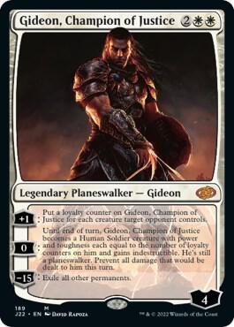 Image for Gideon, Champion of Justice (189) (J22) - Magic: The Gathering
