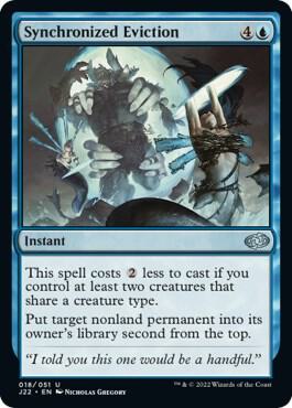 Image for Synchronized Eviction (18) (J22) - Magic: The Gathering