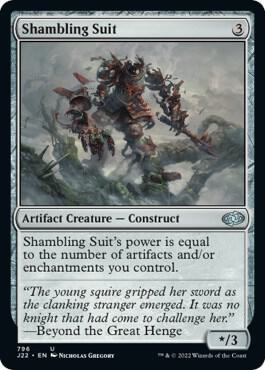 Image for Shambling Suit (796) (J22) - Magic: The Gathering