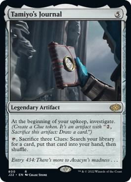 Image for Tamiyo's Journal (800) (J22) - Magic: The Gathering