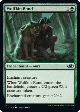 Image for Wolfkin Bond (741) (J22) - Magic: The Gathering