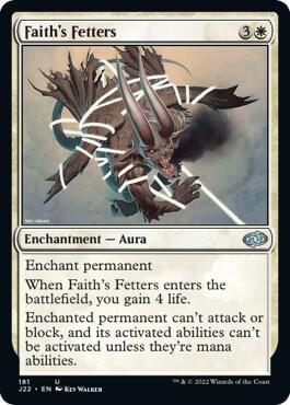 Image for Faith's Fetters (181) (J22) - Magic: The Gathering