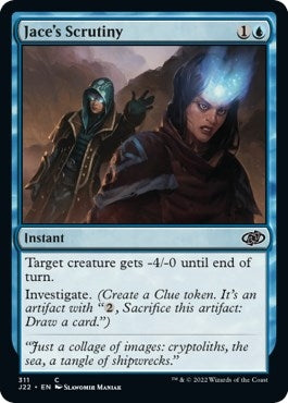 Image for Jace's Scrutiny (311) (J22) - Magic: The Gathering