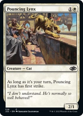 Pouncing Lynx (228) (J22)