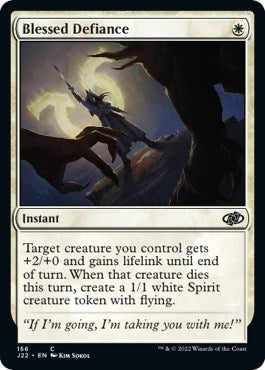 Blessed Defiance (156) (J22)