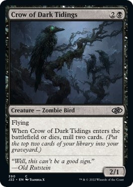 Crow of Dark Tidings (390) (J22)