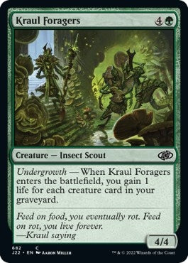 Kraul Foragers (682) (J22)