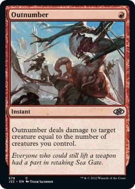Outnumber (578) (J22)