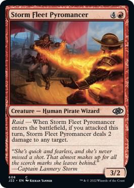 Storm Fleet Pyromancer (608) (J22)