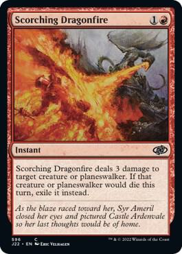 Scorching Dragonfire (596) (J22)