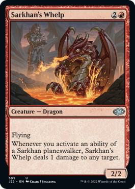 Sarkhan's Whelp (595) (J22)