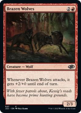 Brazen Wolves (507) (J22)