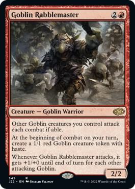 Goblin Rabblemaster (545) (J22)