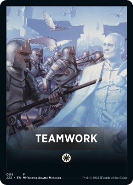 Teamwork Theme Card (8) (J22)