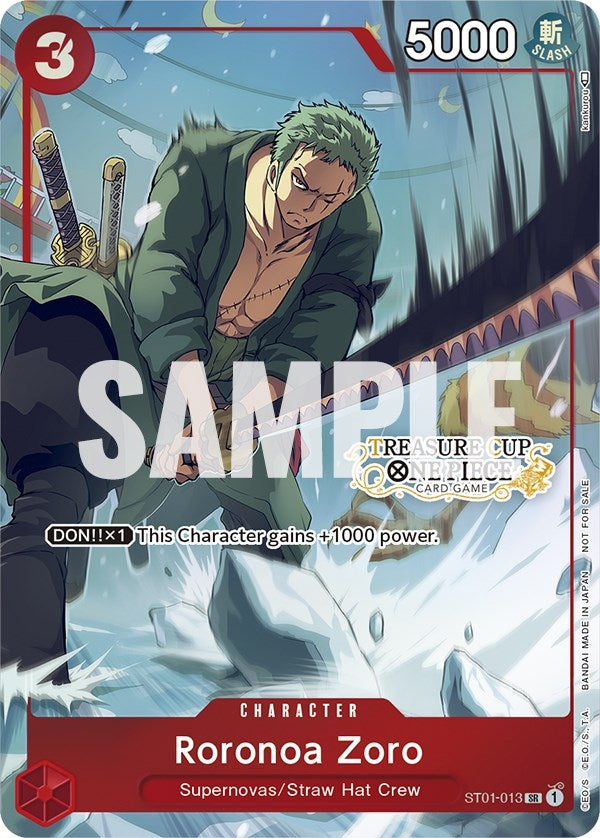 Roronoa Zoro - ST01-013 (Treasure Cup) (ST01-013) (OP-PR)