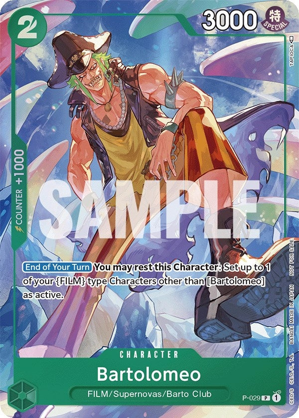 Bartolomeo (Event Pack Vol. 1) (P-029) (OP-PR)