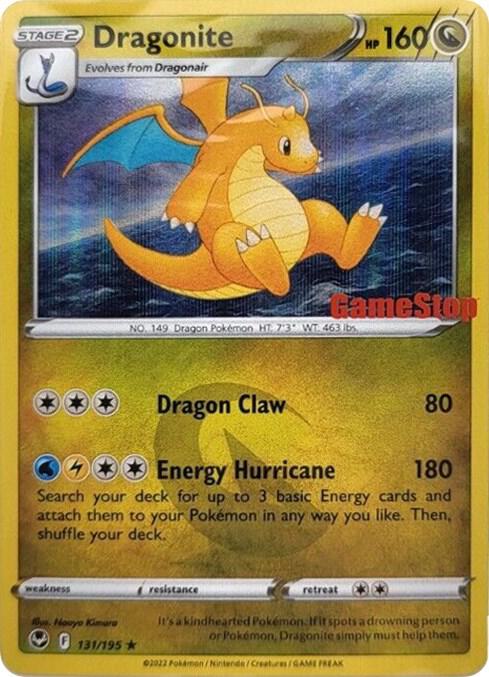 Dragonite - 131/195 (Gamestop Exclusive) (131/195) (MCAP)