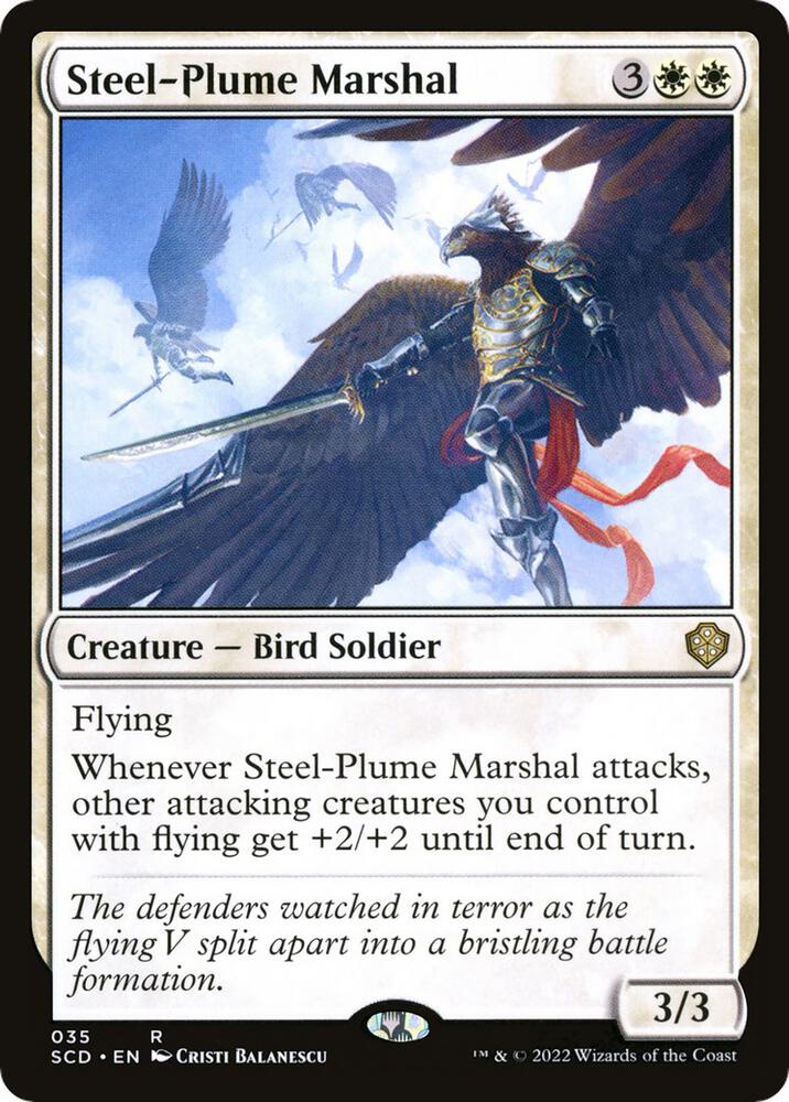 Steel-Plume Marshal (35) (SCD)