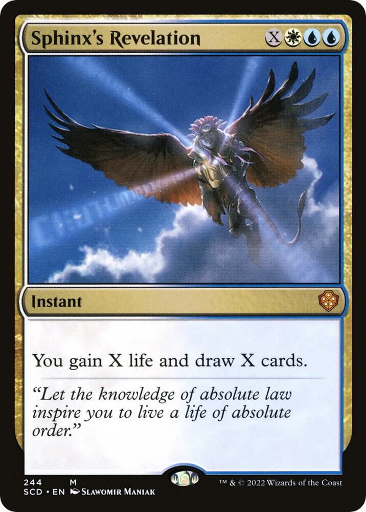 Sphinx's Revelation (244) (SCD)
