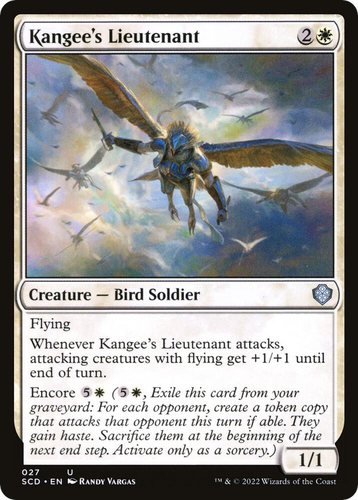 Kangee's Lieutenant (27) (SCD)