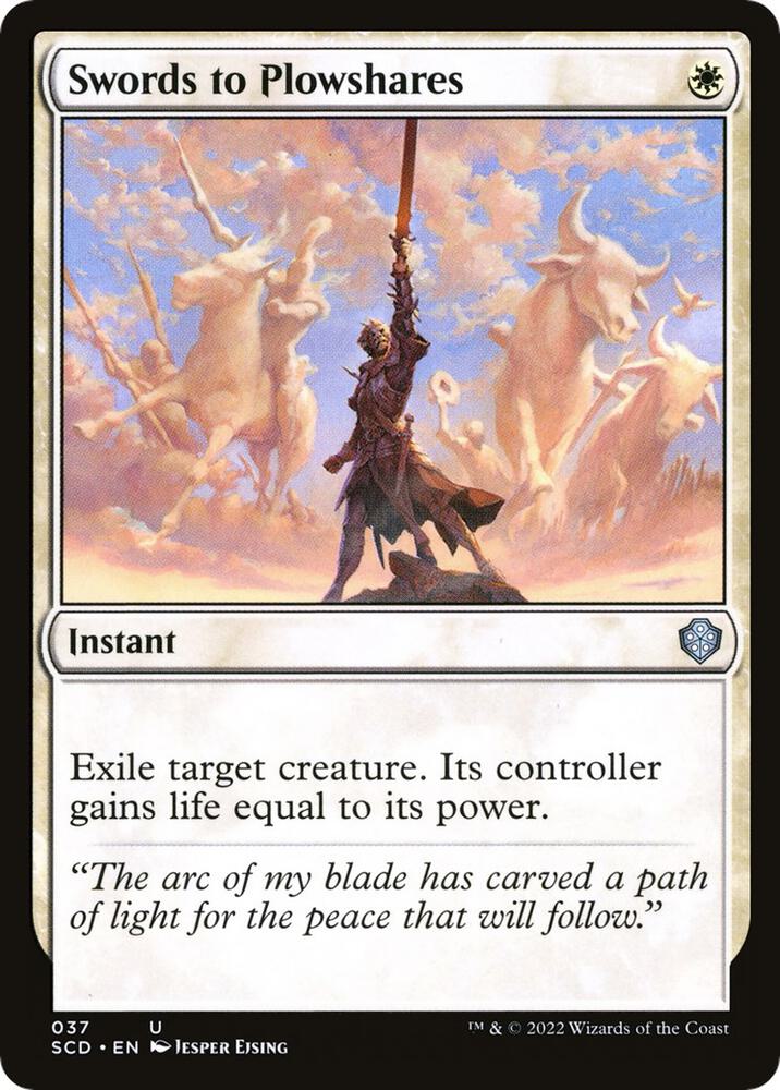 Swords to Plowshares (37) (SCD)