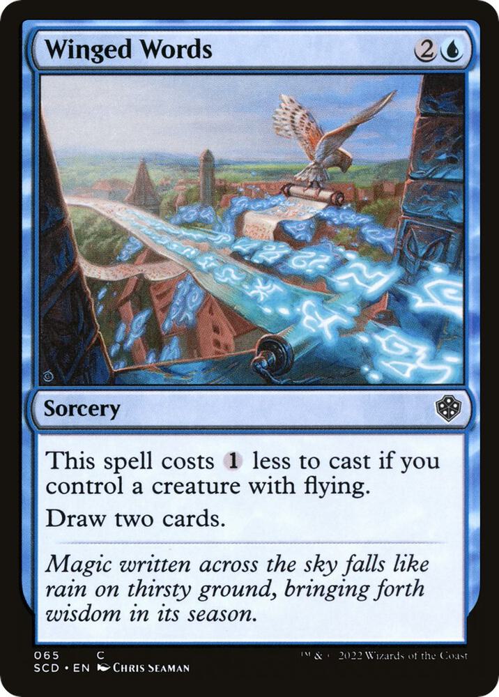 Winged Words (65) (SCD)