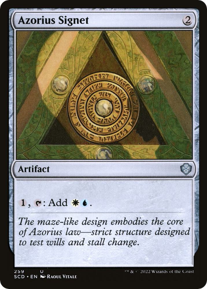 Azorius Signet (259) (SCD)