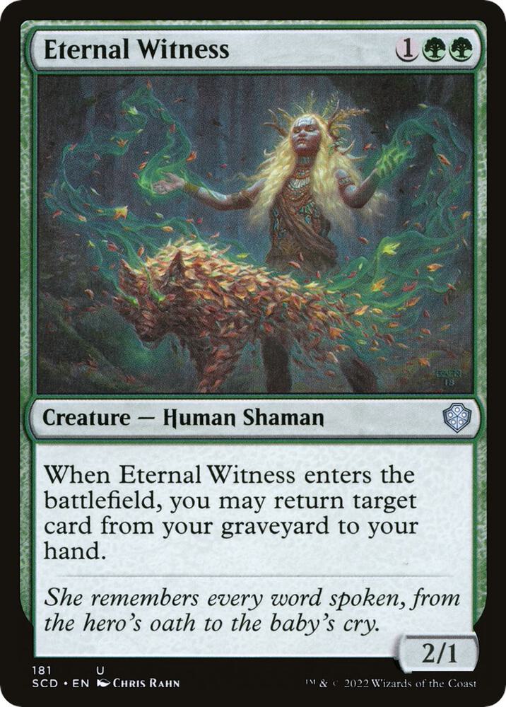 Eternal Witness (181) (SCD)