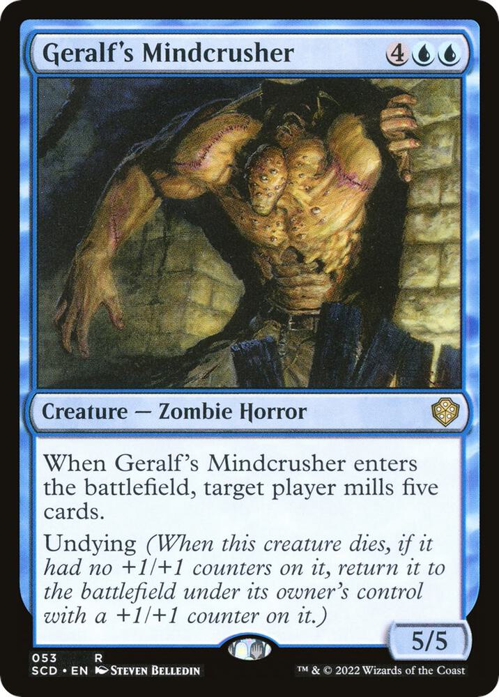 Geralf's Mindcrusher (53) (SCD)