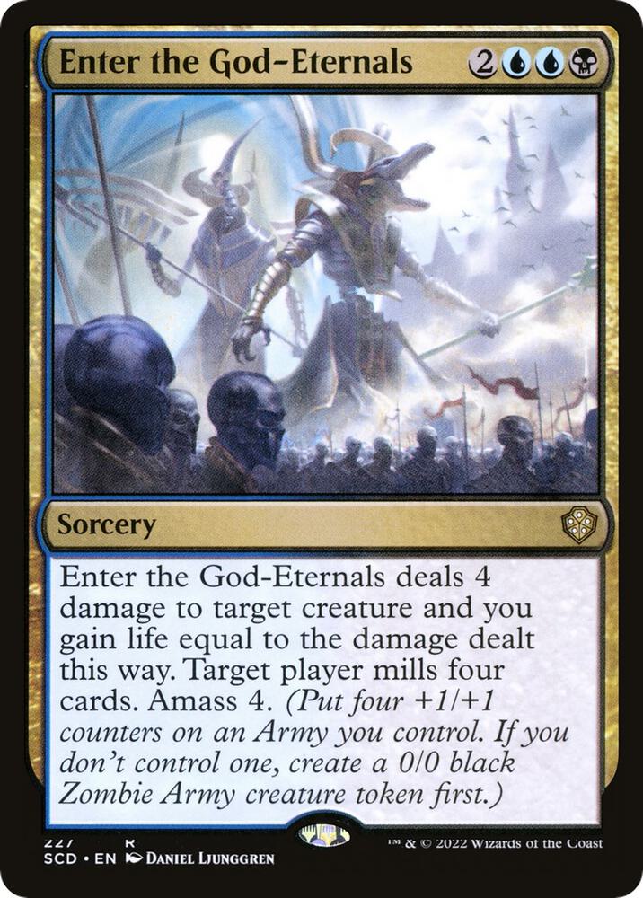 Enter the God-Eternals (227) (SCD)