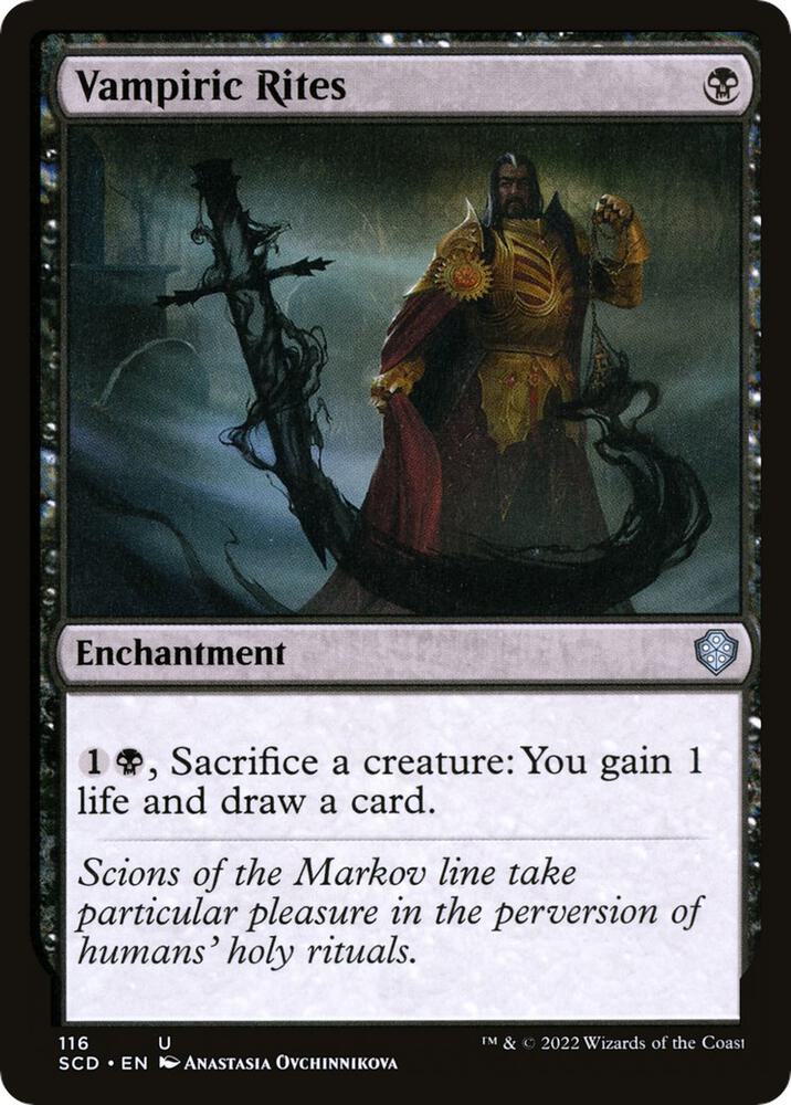 Vampiric Rites (116) (SCD)