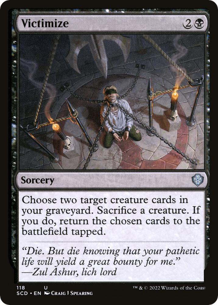 Victimize (118) (SCD)