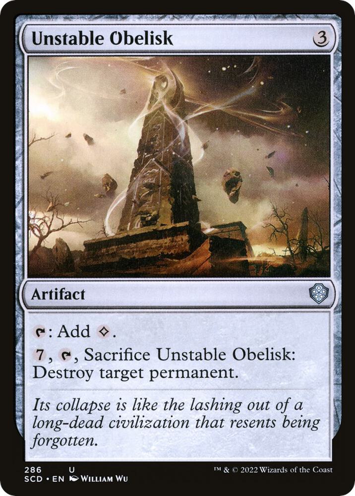 Unstable Obelisk (286) (SCD)