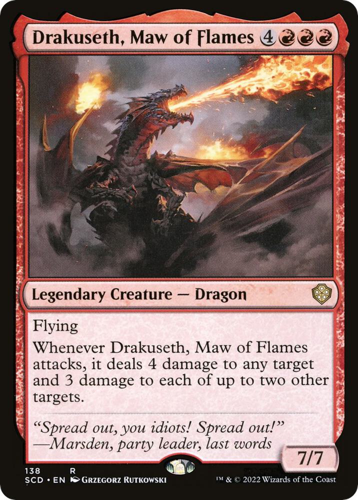 Drakuseth, Maw of Flames (138) (SCD)