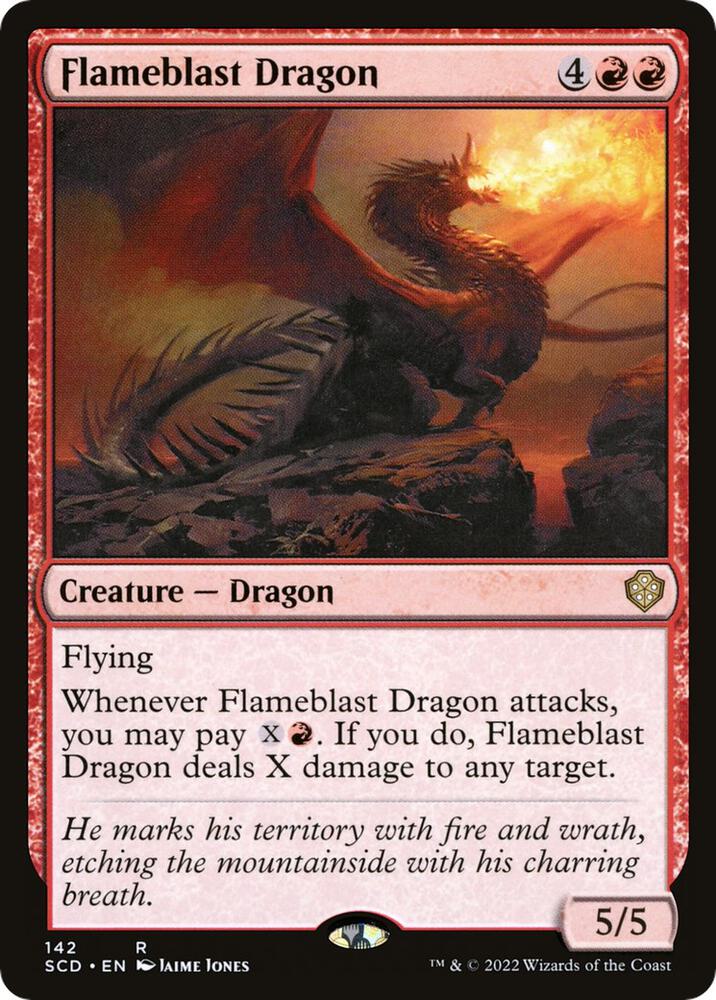Flameblast Dragon (142) (SCD)