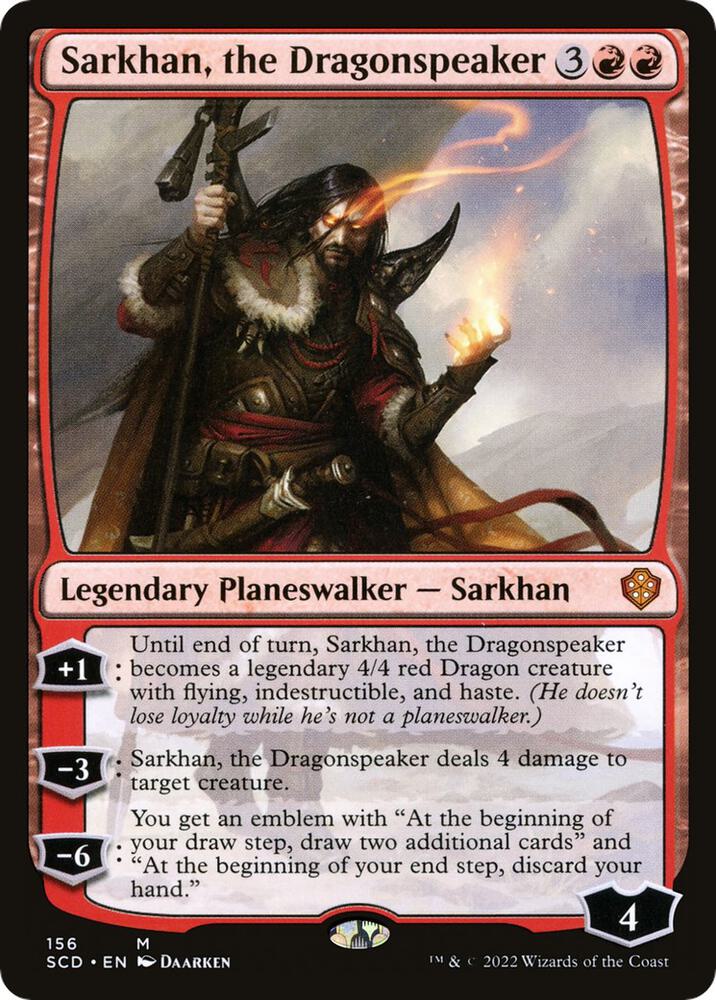 Sarkhan, the Dragonspeaker (156) (SCD)