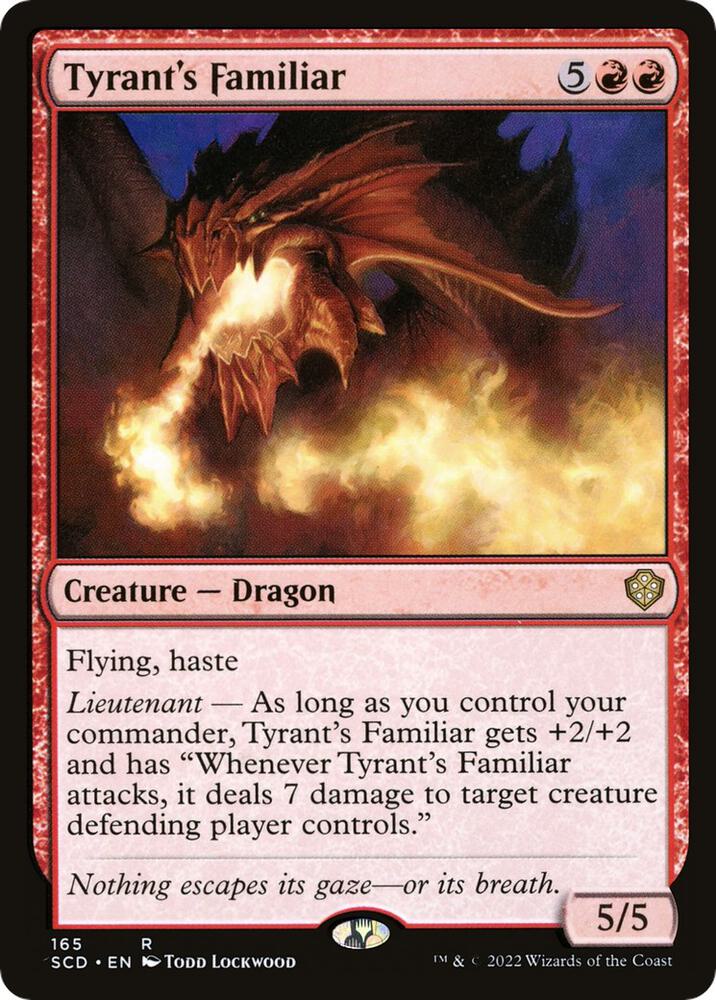 Tyrant's Familiar (165) (SCD)