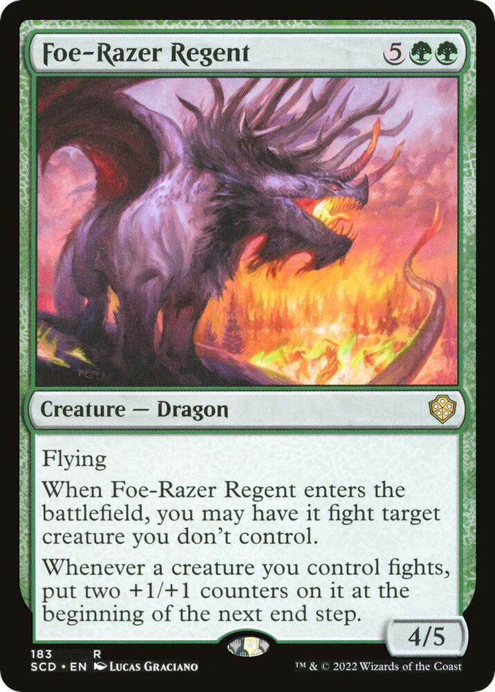 Foe-Razer Regent (183) (SCD)
