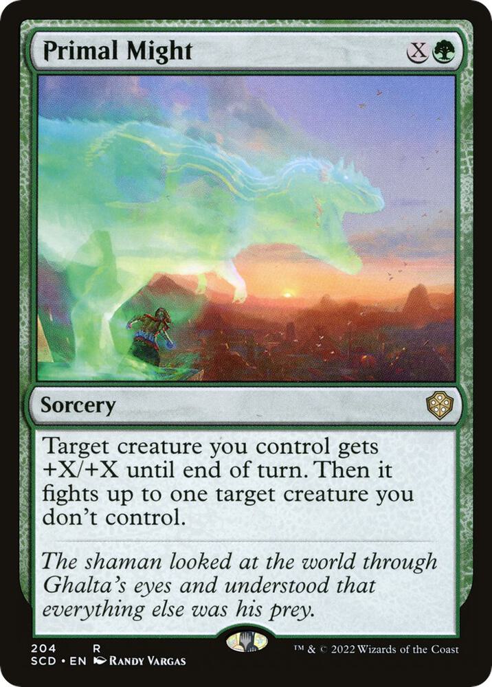 Primal Might (204) (SCD)