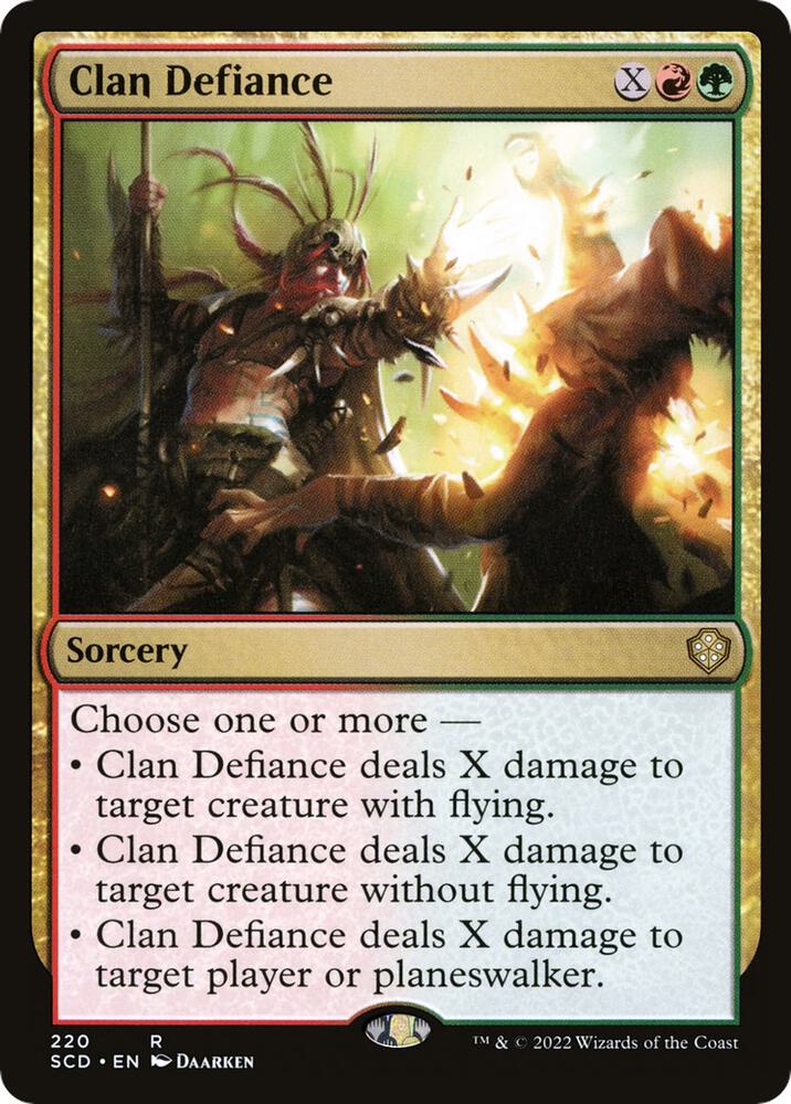 Clan Defiance (220) (SCD)