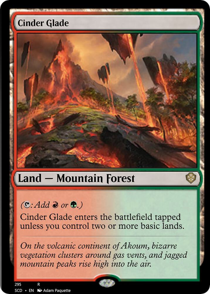 Cinder Glade (295) (SCD)