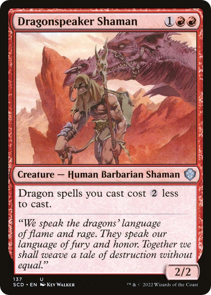 Dragonspeaker Shaman (137) (SCD)
