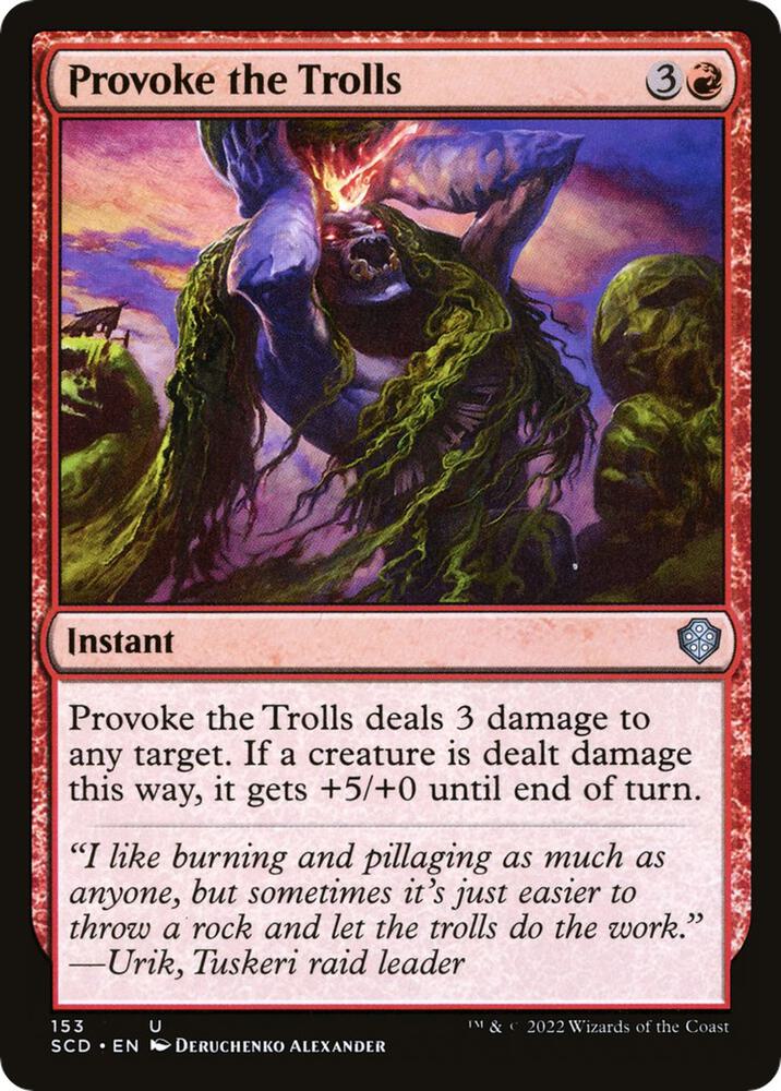 Provoke the Trolls (153) (SCD)