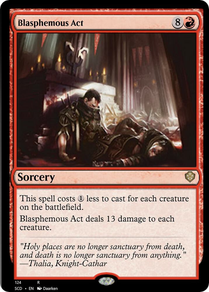 Blasphemous Act (124) (SCD)