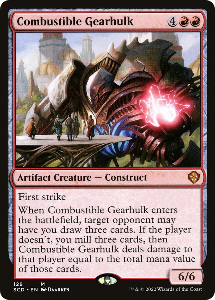 Combustible Gearhulk (128) (SCD)