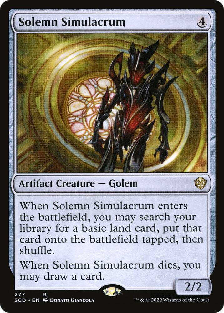 Solemn Simulacrum (277) (SCD)