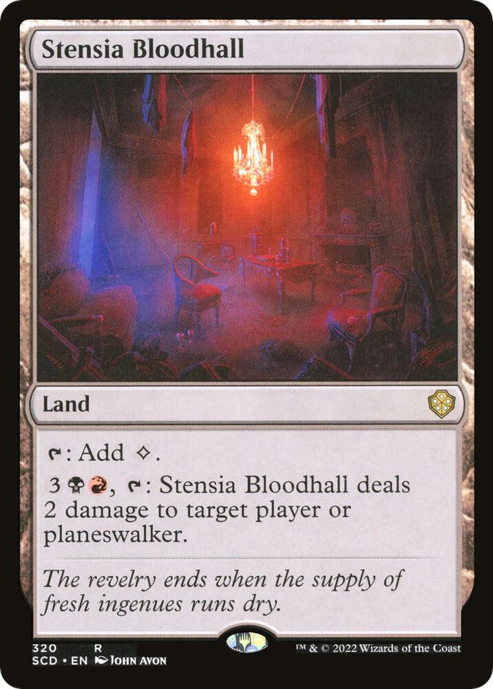 Stensia Bloodhall (320) (SCD)