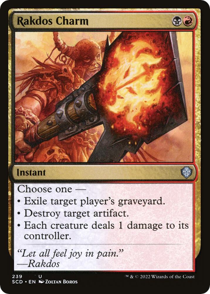 Rakdos Charm (239) (SCD)