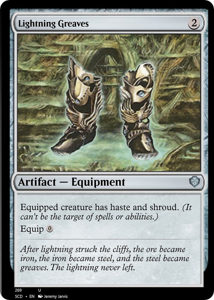 Lightning Greaves (269) (SCD)